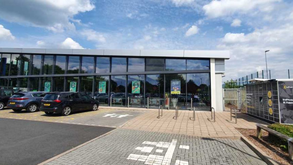 InPost locker at Blackpole Road 24/7 InPost Locker -  LIDL Blackpole Road, Worcester