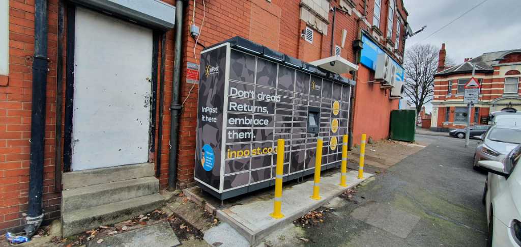 InPost locker at 168 Northgate Road 24/7 InPost Locker - Big Saver, Edgeley