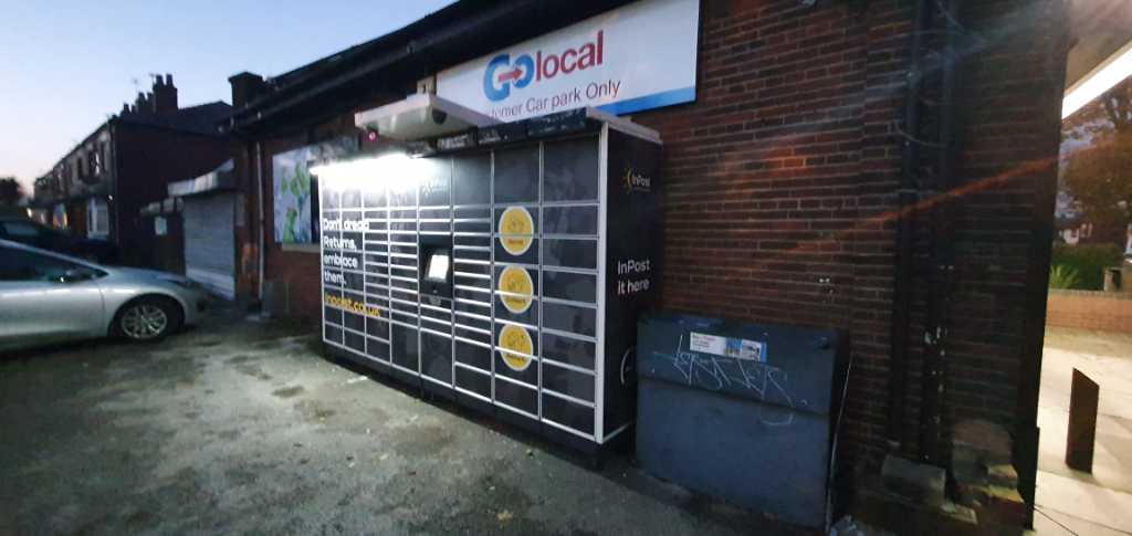 InPost locker at 145 Bury Road 24/7 InPost Locker - Go Local Bury Road, Radcliffe