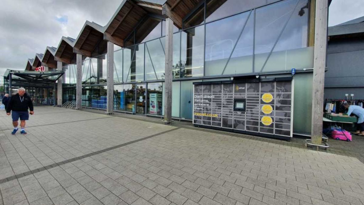 InPost locker at Cromer Road 24/7 InPost Locker - TESCO SUPERSTORE Sheringham, Sheringham