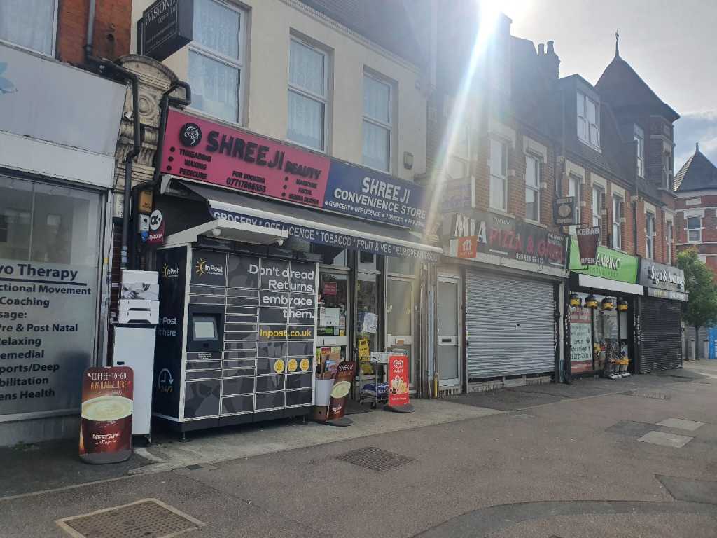 InPost locker at 127 bowes road 24/7 InPost Locker - Shree ji Convenience Store, London