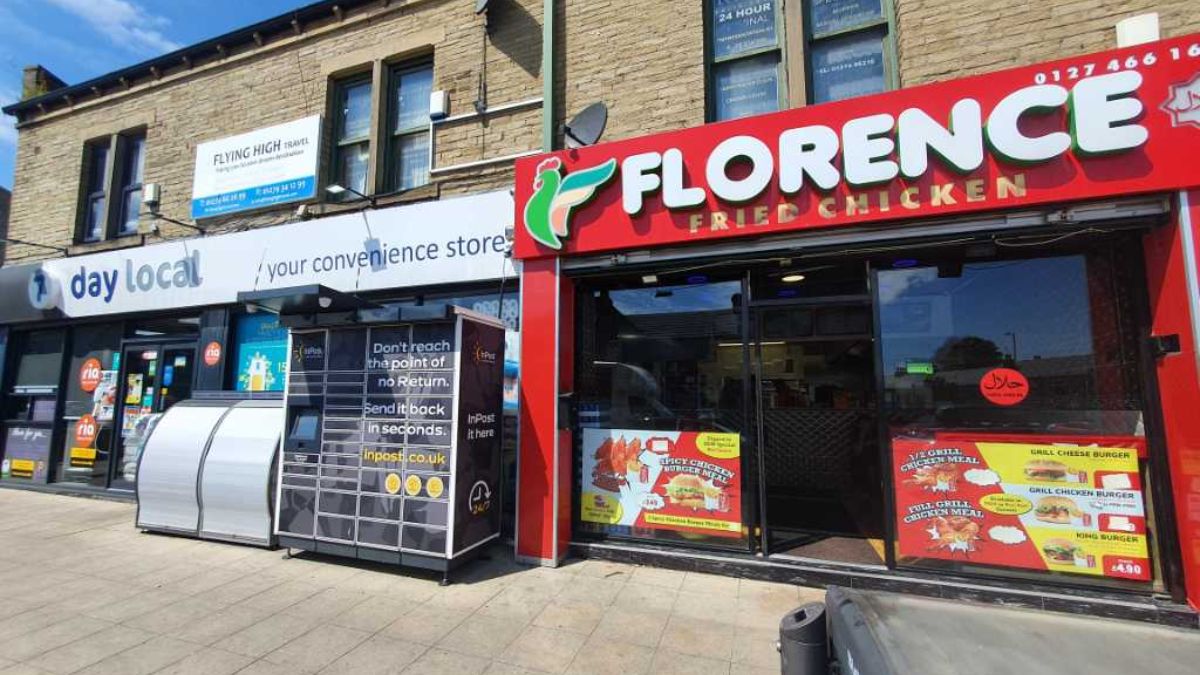 InPost locker at 955-957 Leeds Road 24/7 InPost Locker - 7 Day Local, Bradford