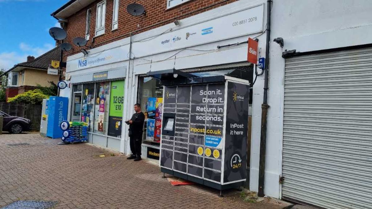 InPost locker at 59-63 Sibthorpe Road 24/7 InPost Locker - Nisa Sibthorpe Road, London