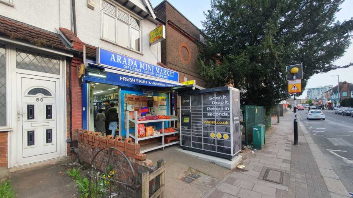 InPost locker at 78 Colindate Avenue 24/7 InPost Locker - Arada Mini Market, London
