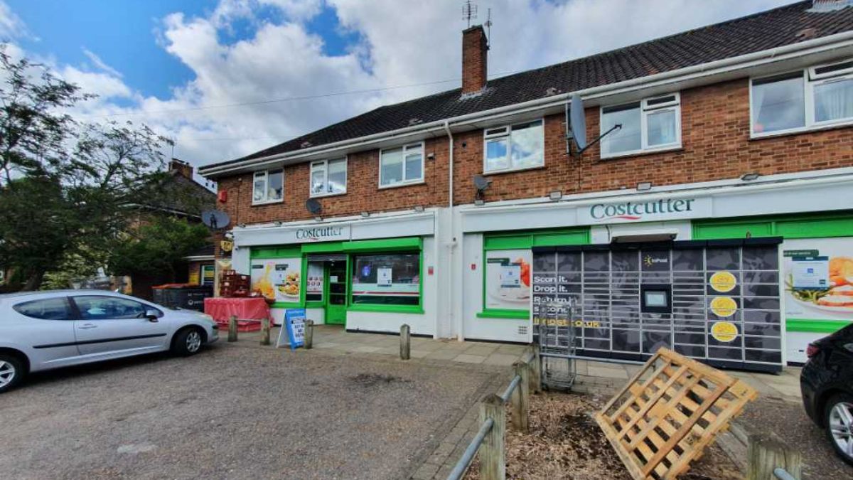 InPost locker at 7-9 Parmenter Road 24/7 InPost Locker - Costcutter Norwich, Norwich