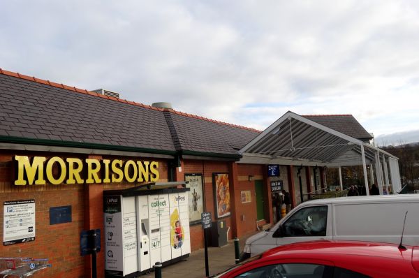 InPost locker at Holyhead Road 24/7 InPost Locker - MORRISONS Bangor, Bangor