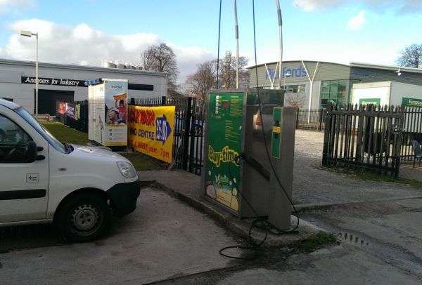 InPost locker at 749 New Chester Road 24/7 InPost Locker - BP New Chester Road, Bromborough