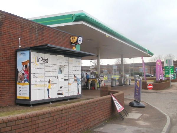 InPost locker at Wellheads Road 24/7 InPost Locker - BP Wellheads Road, Aberdeen