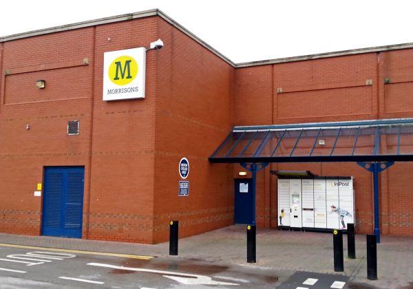 InPost locker at Church Street 24/7 InPost Locker - MORRISONS Church Street, Leeds