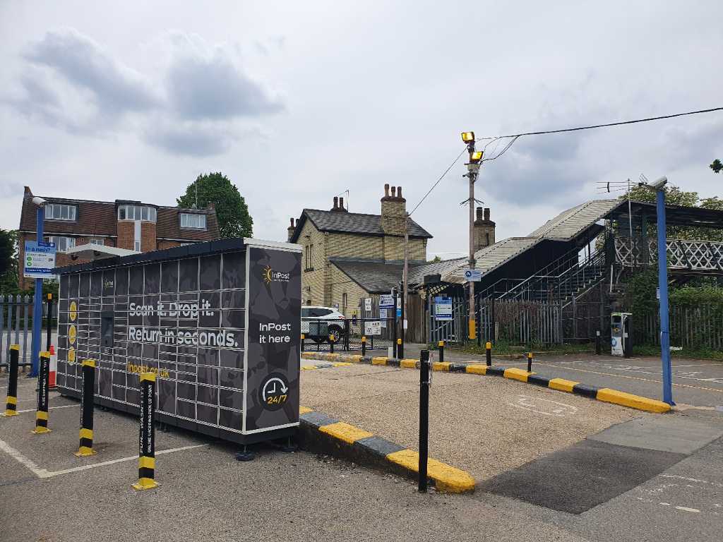 InPost locker at Woodside Park Road 24/7 InPost Locker - Woodside Park Station, London