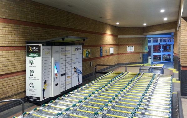 InPost locker at Southbury Road 24/7 InPost Locker - MORRISONS Southbury Road, London/Enfield