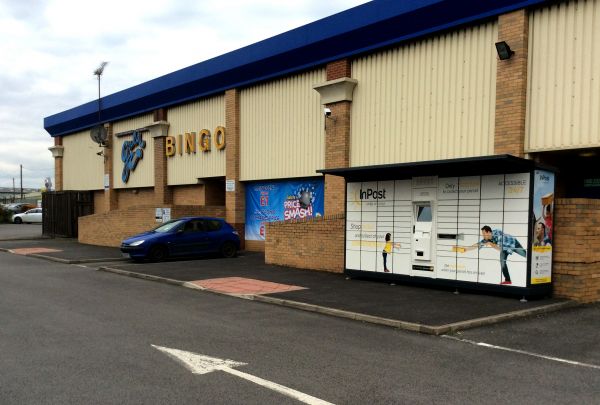 InPost locker at Brigg Road 24/7 InPost Locker - Buzz Bingo Scunthorpe, Scunthorpe