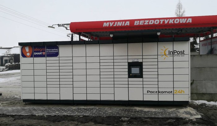 Paczkomat ADA01M Przy sklepie Lewiatan