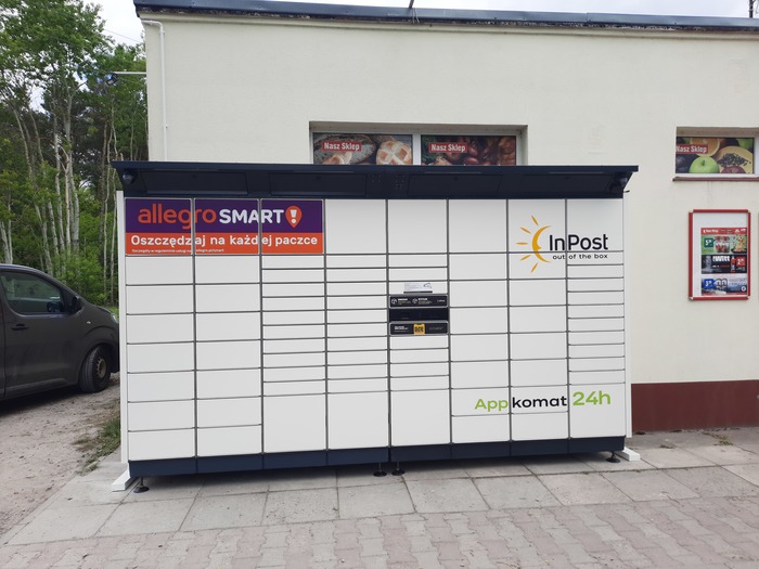 Parcel Locker AFD01BAPP Przy sklepie