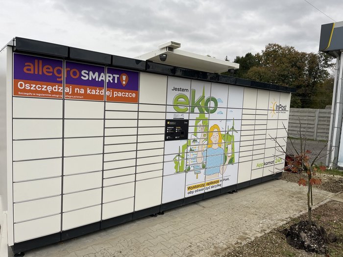 Parcel Locker ALB01APP Przy Stacji Kontroli Pojazdów