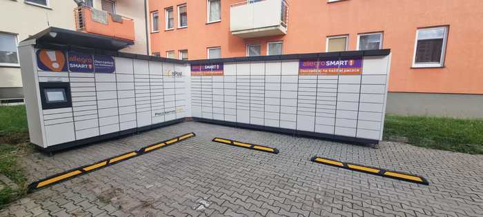 Paczkomat ALL03M Przy sklepie Stokrotka