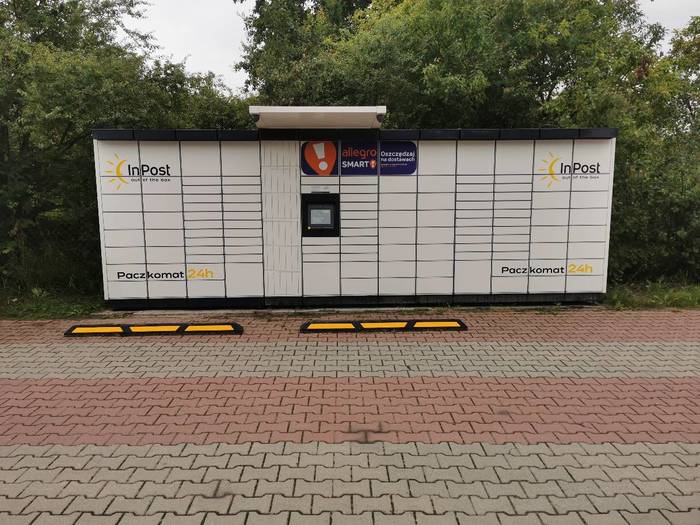 Paczkomat ANW01M Na stacji gazowej
