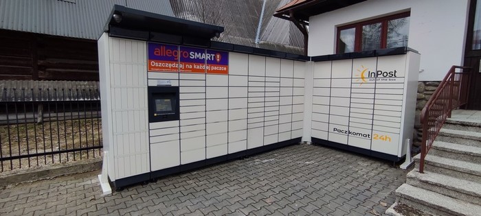Parcel Locker BANI01M Przy budynku OSP