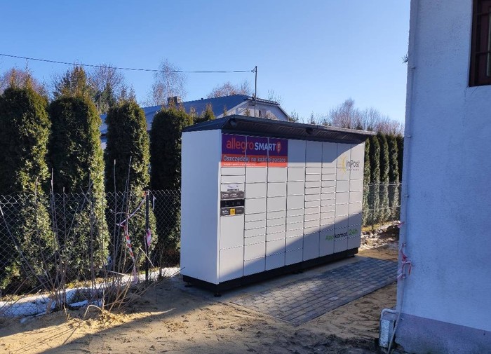 Parcel Locker BBGQ01BAPP Przy sklepie spożywczym