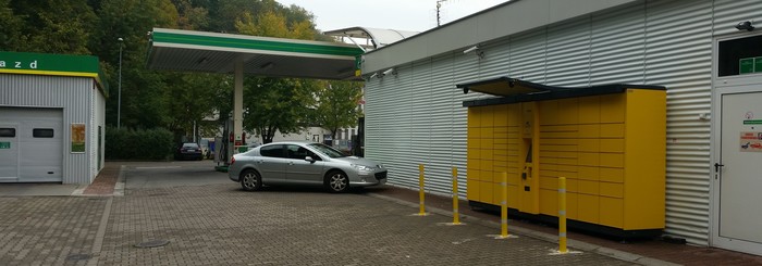 Paczkomat BBI05A Stacja paliw BP