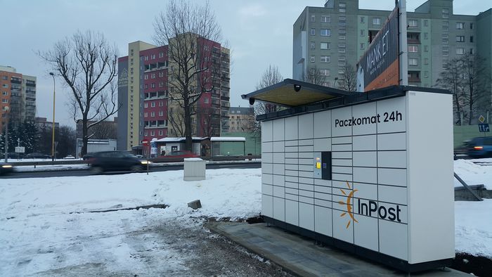 Paczkomat BBI09N Stacja paliw Crab