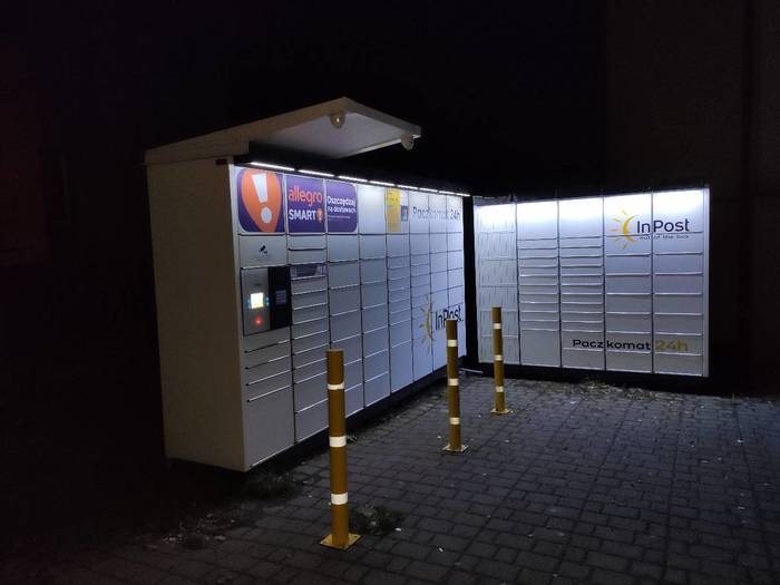 Paczkomat BBI14N Przy prywatnej posesji