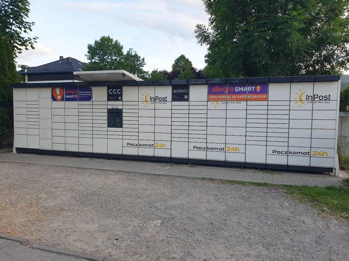 Paczkomat BBI35M Żabka Olszówka Górna Al Armii Krajowej 171