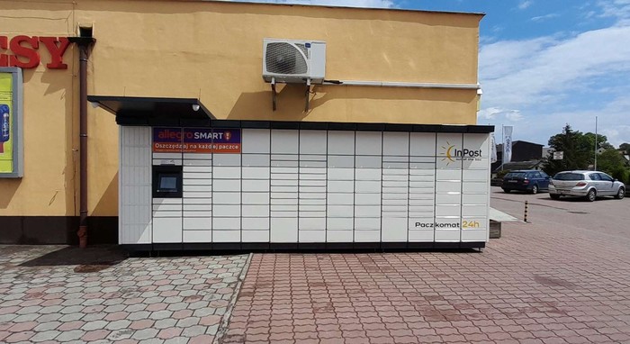 Paczkomat BBO01M Przy sklepie Lewiatan