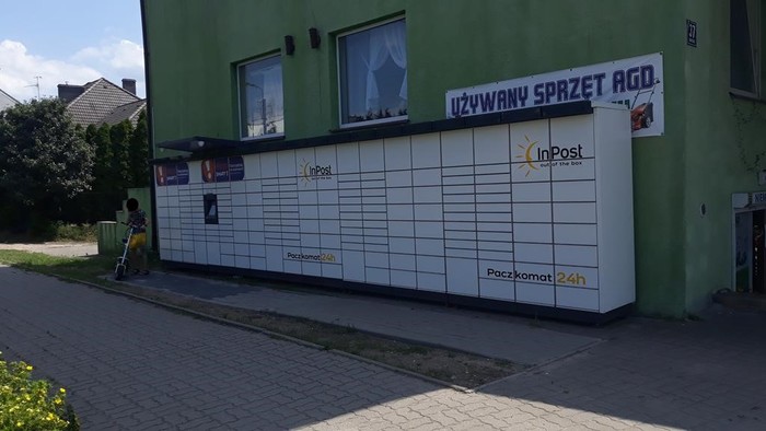 Поштомат BBT01M Przy ulicy Czerskiej