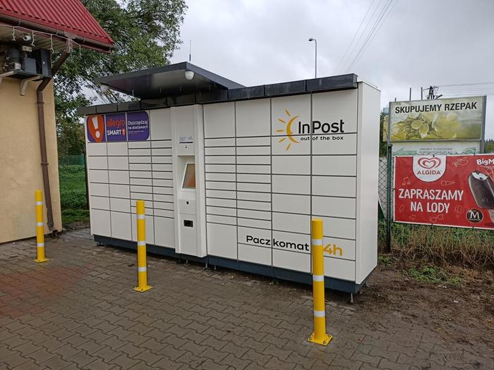 Paczkomat BCO01A Przy sklepie Lewiatan