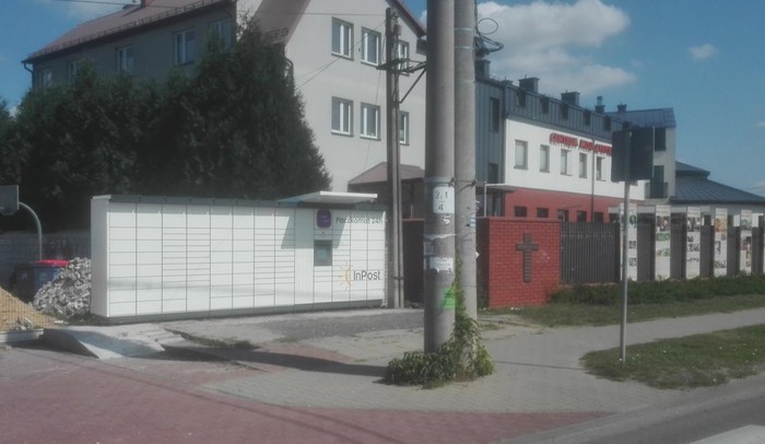 Paczkomat BDX01M Przy Straży Pożarnej