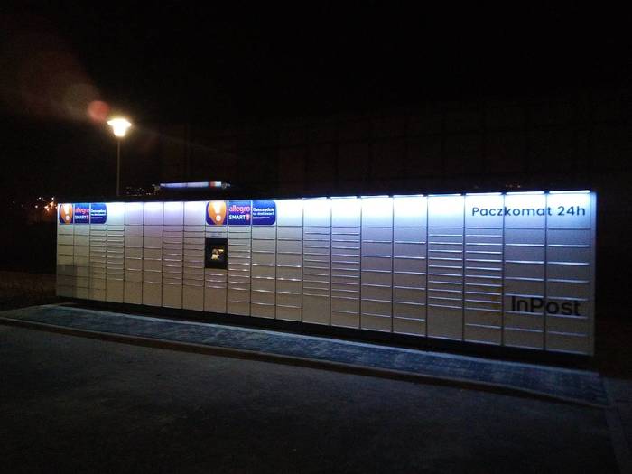 Paczkomat BED05M Sklep Lidl