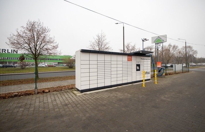 Parcel Locker BEL03M Przy myjni bezdotykowej