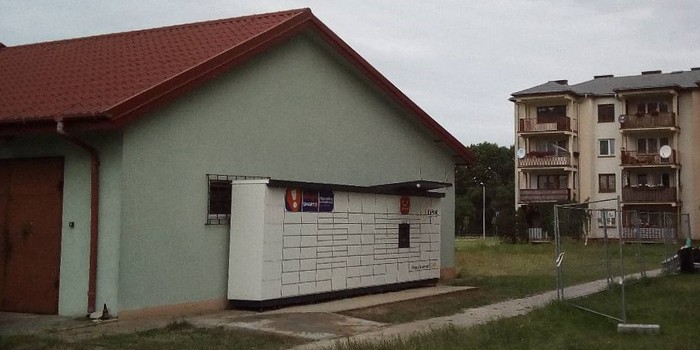 Paczkomat BEL07M Przy Warsztacie Górniczej Spółdzielni Mieszkaniowej