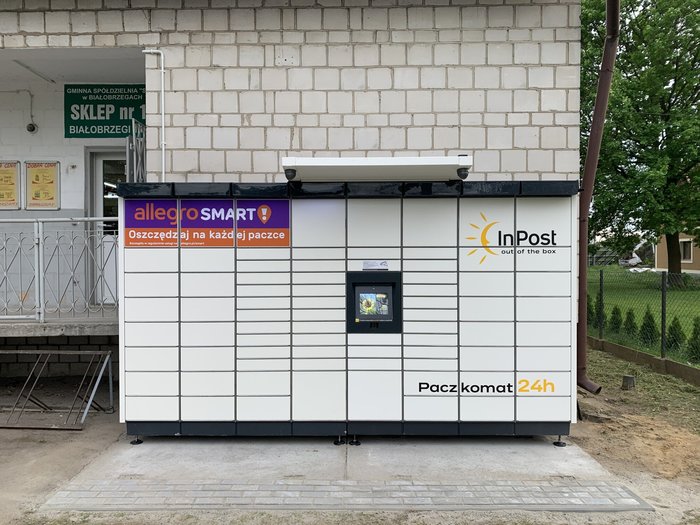 Paczkomat BGI03M Przy sklepie