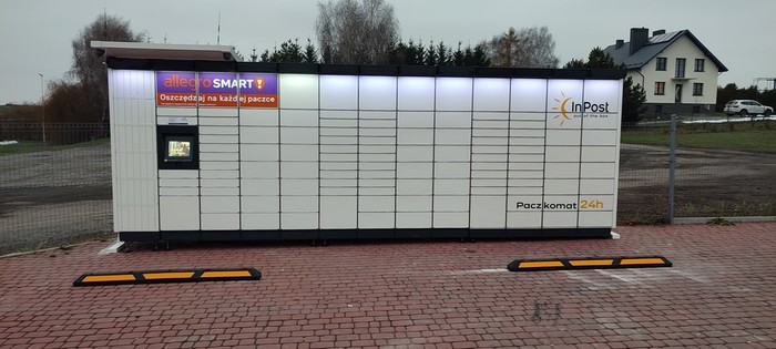 Paczkomat BGV01M Przy sklepie spożywczym