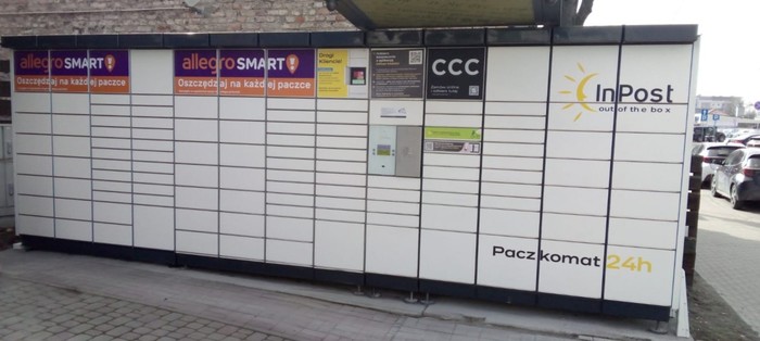 Parcel Locker BIA01N przy Optyku Izabela