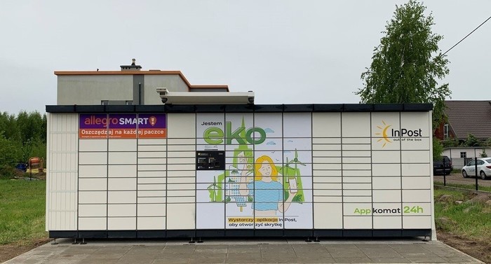 Parcel Locker BIA03APP Na działce