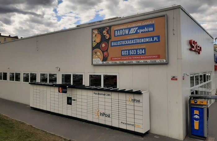 Paczkomat BIA03M Przy sklepie Hermes