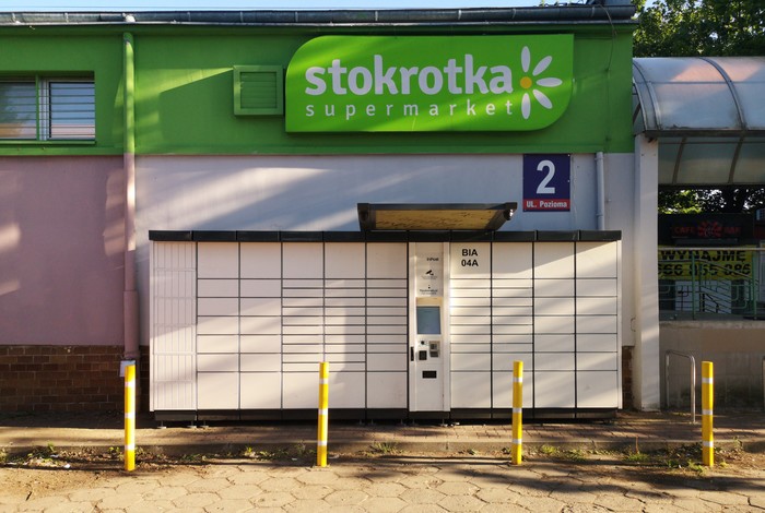 Paczkomat BIA04A Przy markecie Stokrotka