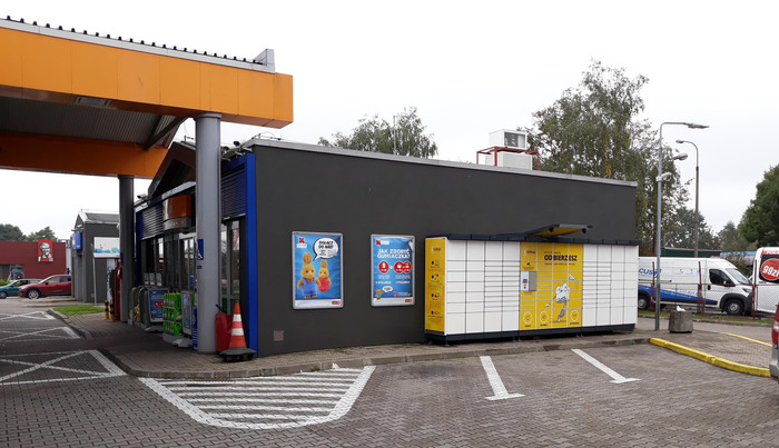 Paczkomat BIA04N Stacja paliw Circle K