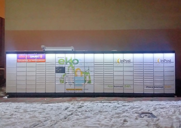 Paczkomat BIA07APP posesja prywatna