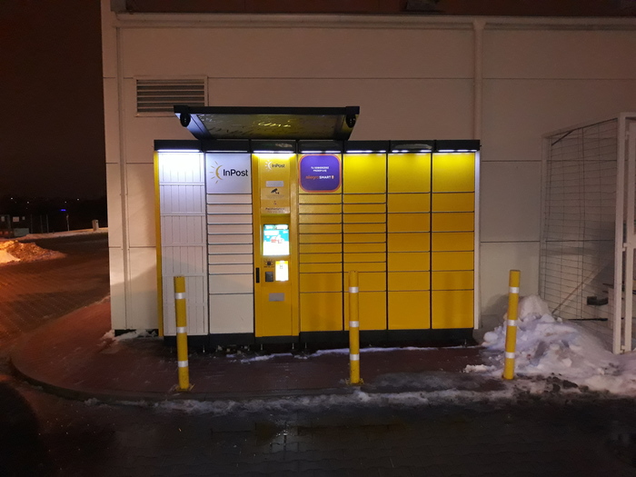 Paczkomat BIA10A Stacja paliw BP
