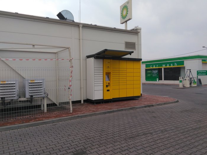 Paczkomat BIA11A Stacja paliw BP
