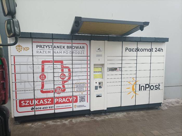 Parcel Locker BIA13A Przy sklepie Kaufland