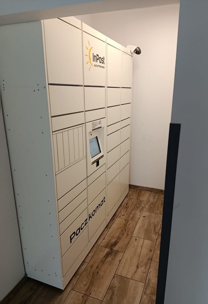 Parcel Locker BIA15HP w lokalu pralni