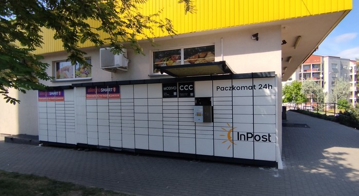 Paczkomat BIA19N Przy sklepie Lewiatan