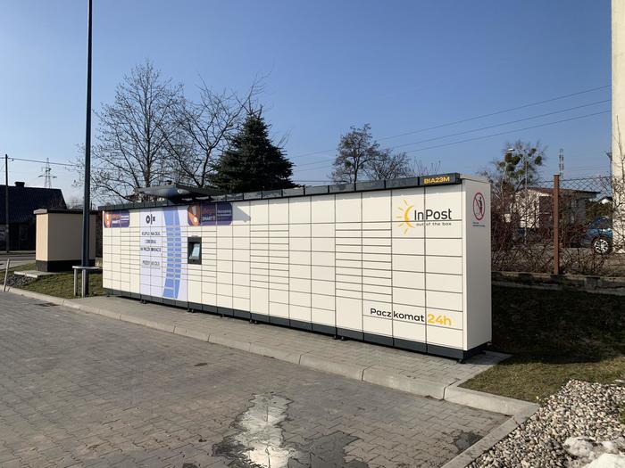 Paczkomat BIA23M przy Lidlu