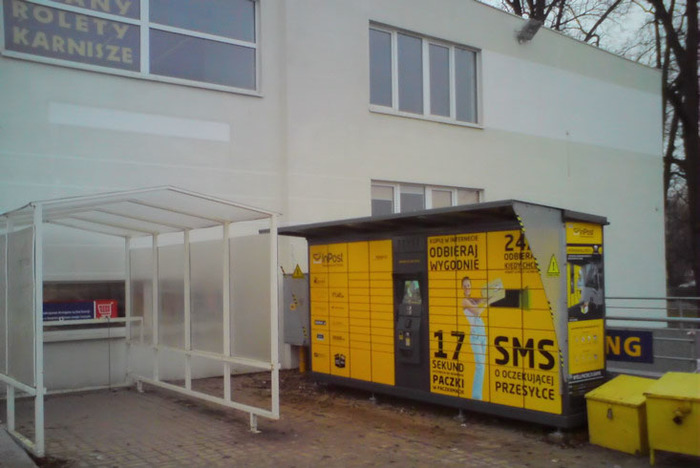 Parcel Locker BIA821 Przy markecie Netto