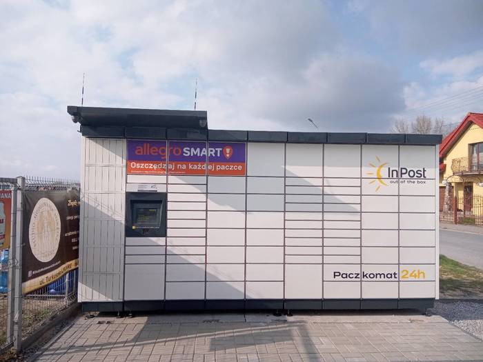 Paczkomat BIAO01M Sklep wielobranżowy Malinka